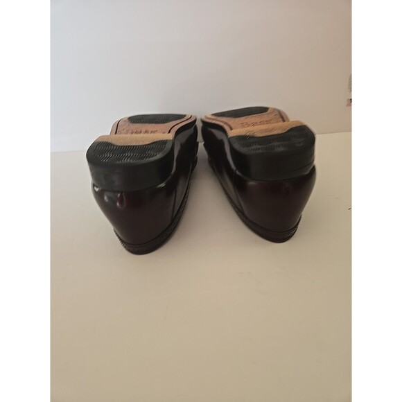 Bass Grammer Padded Burgundy Leather Dress Loafer SZ 9 D Excellent Condition main image 6